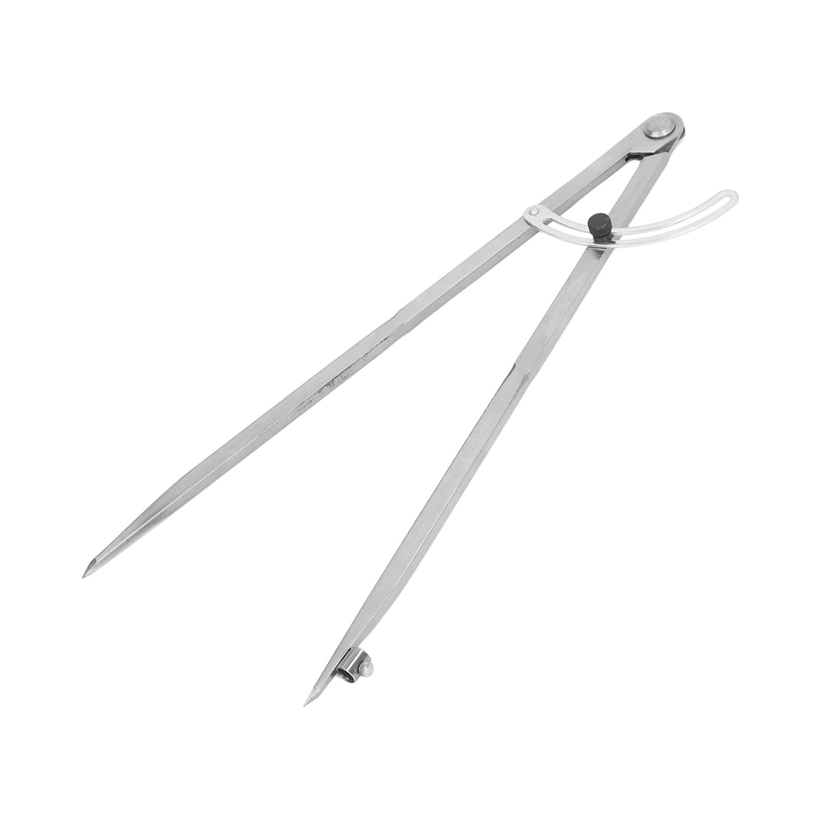 Compas de Menuiserie Resefinem 400 mm en Acier au Carbone avec Porte-Crayon - Idéal pour les Menuisiers le Travail du Cuir et Diverses Applications Artisanales Final Selling Points: