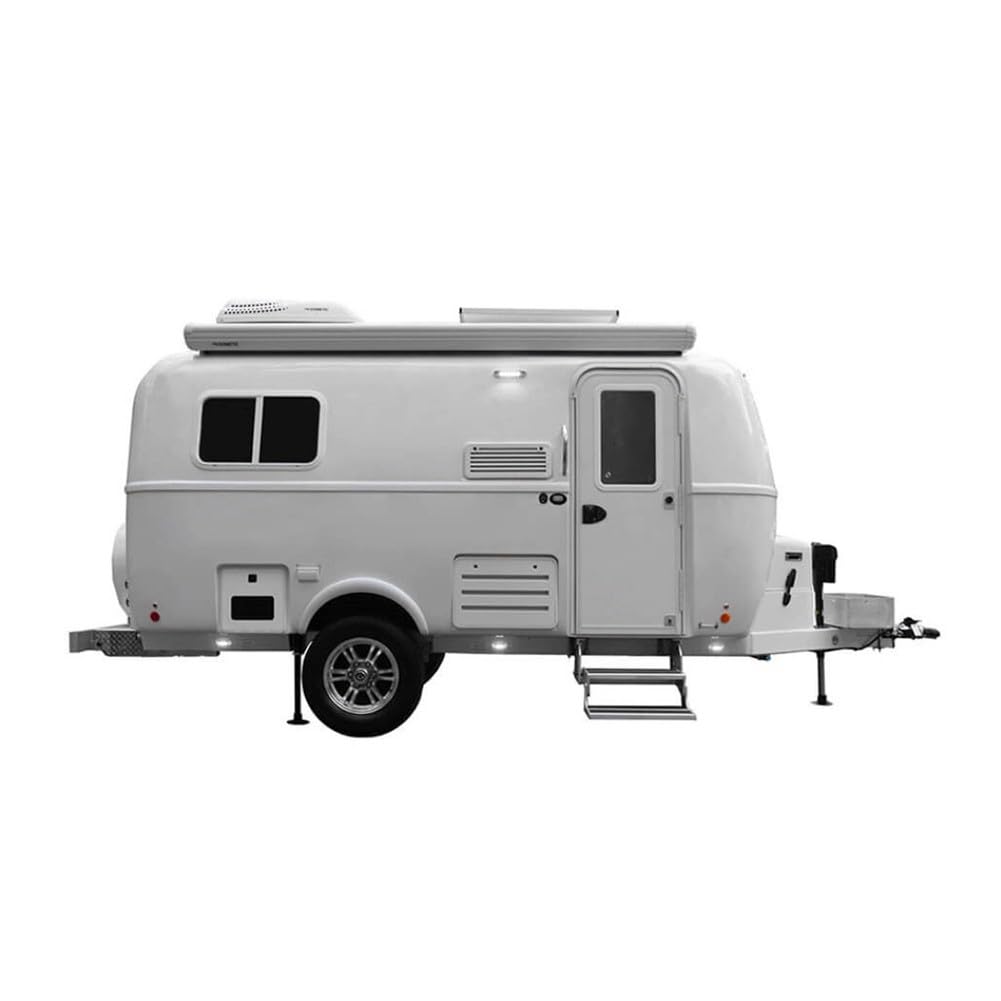 RV-Kühlschrankventilator mit 3 leisen Ventilatoren, ABS-Seitenlüftungsventilator mit Schutzgitter, DC 6 W, Abluftgebläse für Wohnmobil, Küche, Dusche, Aufbewahrung, Weiß, 479 x 189 mm