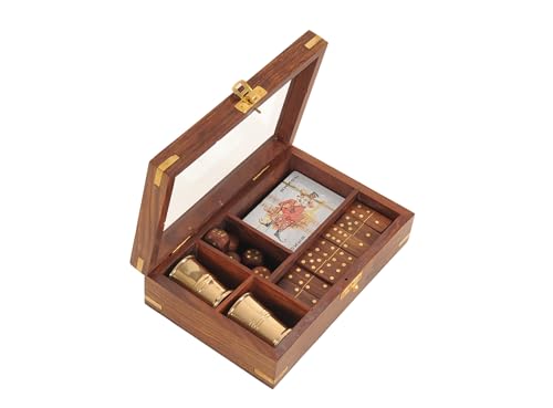 Set de juegos de madera Old Modern Handicrafts 3 en 1 miniatura 5