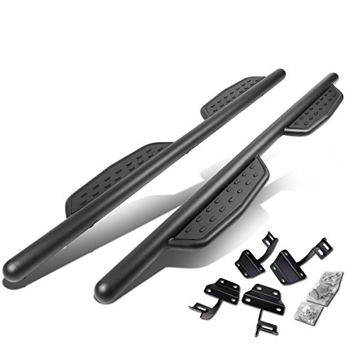 Estribos laterales de aluminio negro para Ford F-150 F-250 F-350