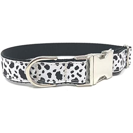 Cow print dog collar Clearance