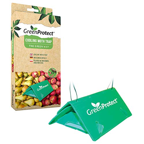 Green Protect Codling Moth Trap Pheromone Sustainable Insecticide-Free Insect Maggot Catcher Apple Pear Fruit Protection