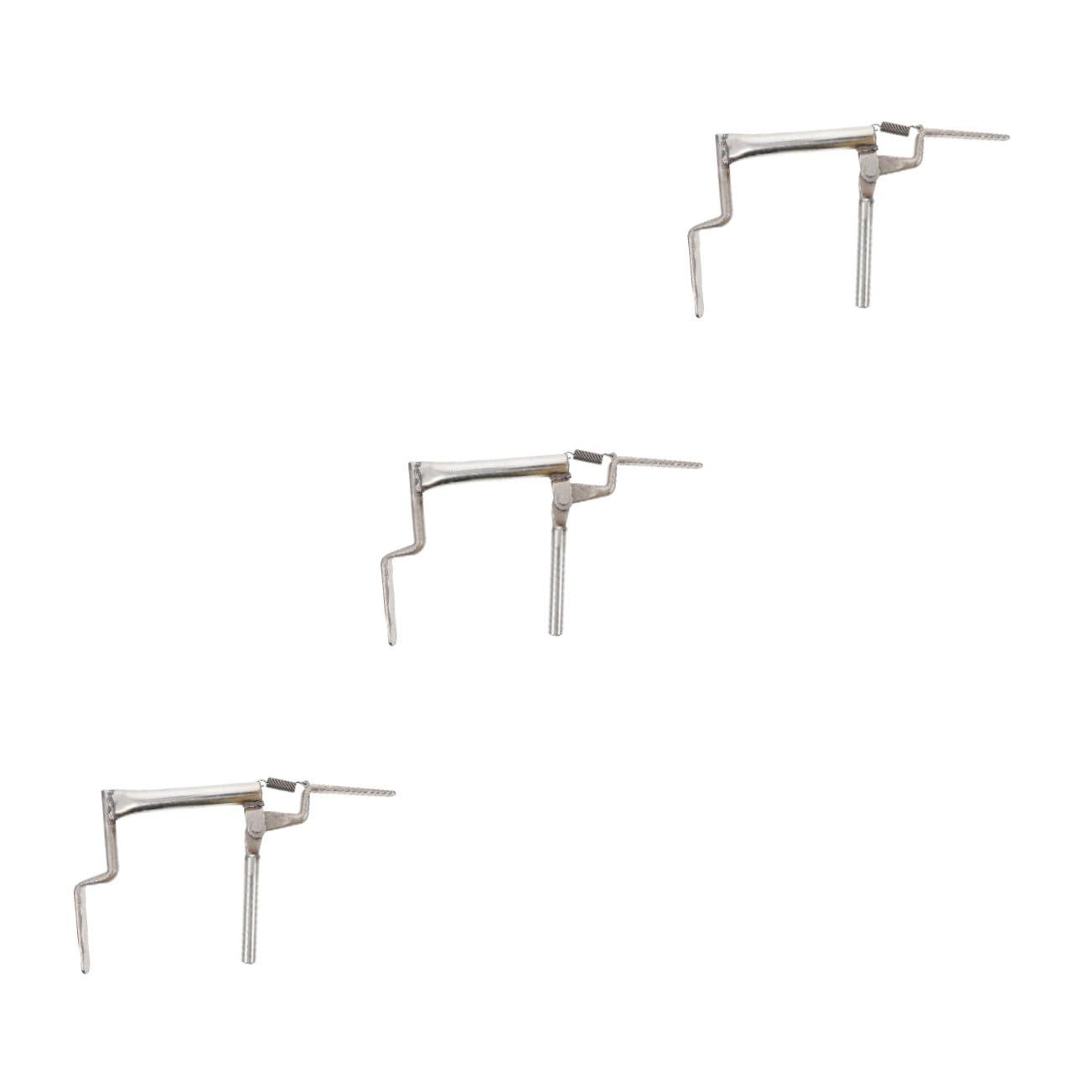 3 Piezas Pinzas para Ladrillos de Acero Inoxidable Herramienta Portátil para Transportar Bloques Diseño Ligero y Seguro para Albañiles y Constructores