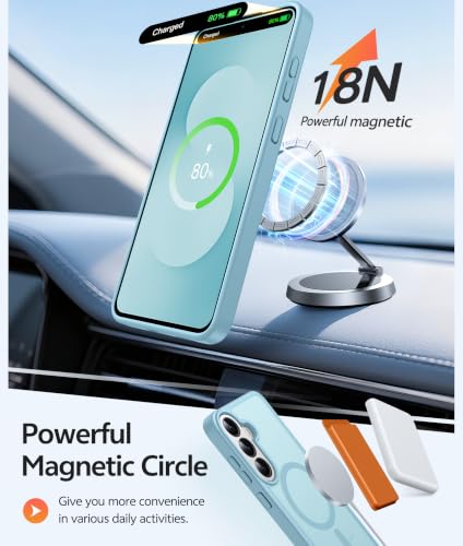 Image of FNTCASE for Samsung Galaxy S26 FE Case / S25 FE Case, with Screen Protector