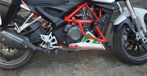 Crash bar Benelli TNT250 pare-carters de protection moto rouge