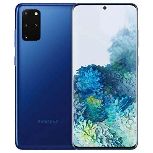 Samsung Galaxy S20+ Plus 5G Enabled 128GB Aura Blue (Factory Unlocked for GSM & CDMA, 6.7 Inch Display, U.S. Warranty) SM-G986UZBAXAA