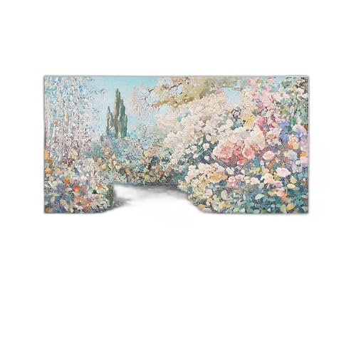 Mosaic Digital Frame TV Art for Samsung Frame TV Modern Minimalist Landscape Artwork in Soft Pastel Colors for Instant Gallery Style Decor