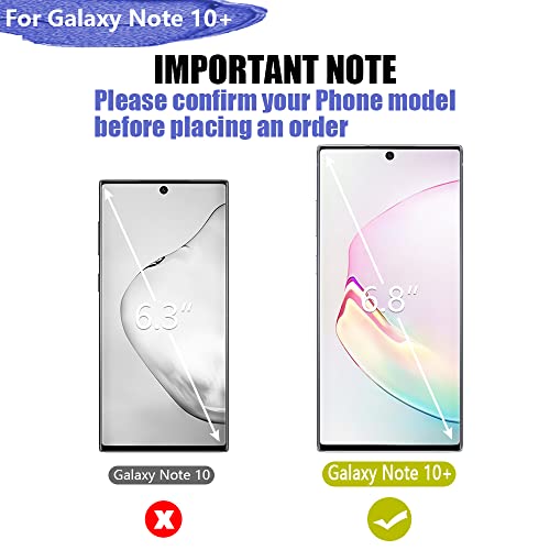 Loytal Battery Case for Samsung Galaxy Note 10+ Plus 5G, 6000mAh Rechargeable Extended Battery Charging Case, External Battery Charger Case, Add 100% Extra Juice