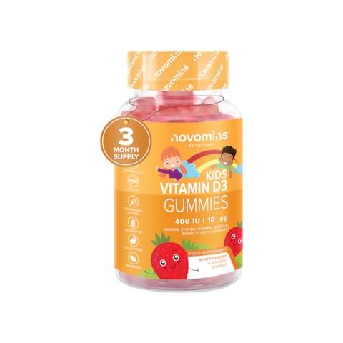 Novomins Kids Vitamin D Gummies - 3 Month Supply Cover