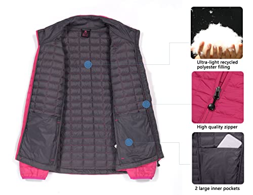 Little Donkey Andy Piumino da donna, leggero e caldo, con isolamento sintetico post-consumatore - Image 7