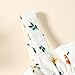 Toddler Baby Girl Summer Clothes Halter Floral Romper Dress Backless Outfits with Hat 18-24 Months White