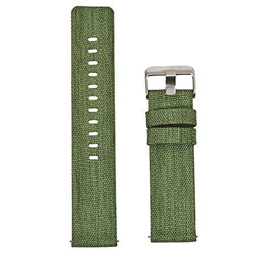 Bracelet montre nylon ultra résistant et lavable de 18 à 24 mm