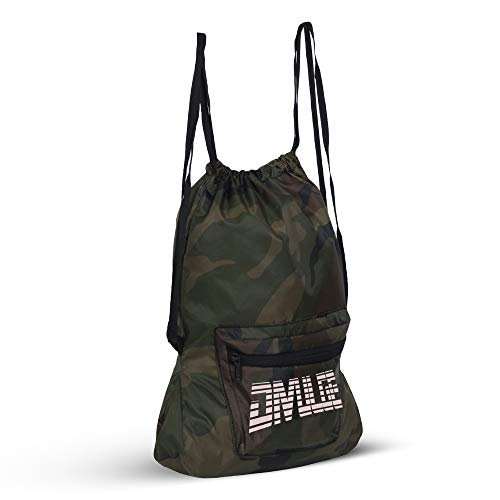 Image of DIVULGE 16 L Small Size Polyester Multi Utility Sports Gym Drawstring Backpack