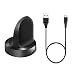 BeneStellar for Samsung Gear S2 Charger,Charging Dock for Samsung Gear S2 and Motorola Mobility Moto360 2nd Gen Smartwatch (Black)