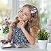4 pack Girl Hair Clips Cute Hair Accessories for Kids Candy Color Hair Accessory for Little Girls Kids Teens,Multiple Patterns