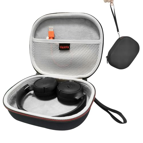 Étui pour Casque JBL Tune 510BT /JBL Tune 520BT/500, étui Rigide Eva pour JBL Tune 760 NC/JBL Tune500BT/JBL Tune500/JBL Tune600BTNC Casque Bluetooth Pliable sans Fil (Noir)