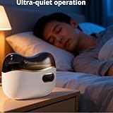 Easy Nail Trimmer for Thick Toenails, 2-in-1 Electric Nail Clipper & Polisher, with 2 Speeds & LED Light, Painless & Safe Grooming for Adults and Seniors (White) - Image 6