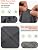 Fire Pit Cover Round Patio Outdoor Garden Waterproof Dia36"x20"H Dark Grey