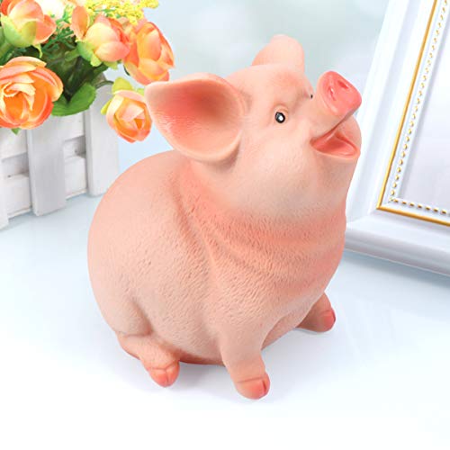 CLISPEED Moeda Banco Mealheiro Estatueta Do Zodíaco Chinês Resina Animal Dinheiro Banco Brinquedos p