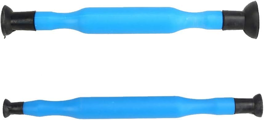 Valve Grinder Stick Set 2pcs Engine Valve Lapping Tool with Plastic Handle for Car Truck Motorcycle Cylinder Maintenance