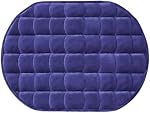 LaSyL Small Weighted Blanket, Travel Weighted Throw Blanket 7 lbs for Calming & Relaxing, Flannel Fleece, Machine Washable Navy Blue 29x24 Inches