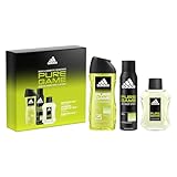 adidas game court homme Coffret cadeau Adidas Pure Game avec eau de toilette, déodorant et gel douche