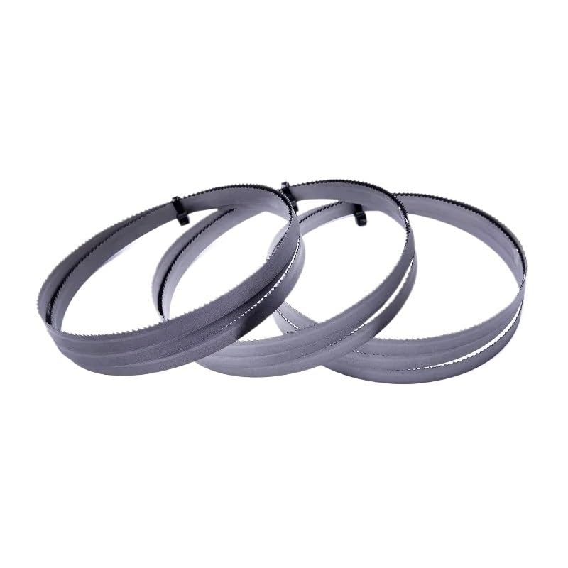 3 hojas de sierra de cinta bimetálica de 1140 mm, 13 x 0,65 mm, 8/12 TPI, M42, HSS 1140, hojas de sierra de cinta bimetálicas for corte de metales bimetálicos
