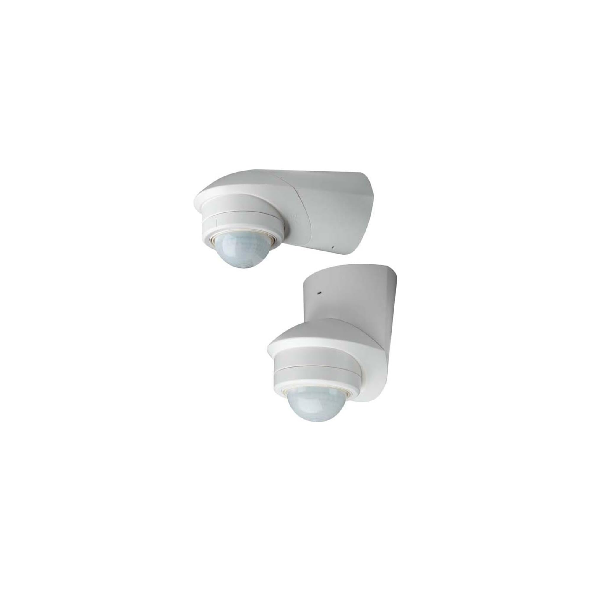 Grothe 94531 Détecteur de Mouvement PIR 240° Relais Blanc IP55 84 mm x 78 mm