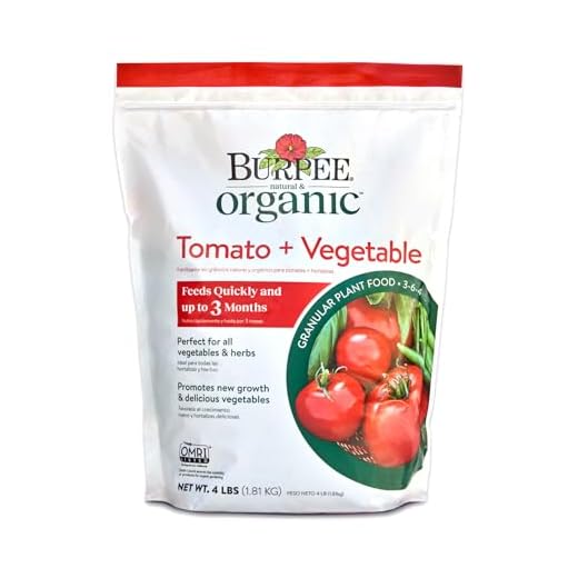 Burpee Organic Tomato & Vegetable Granular Plant Food, 4 lb