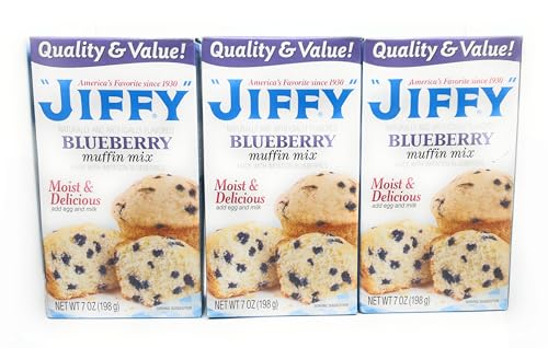 Jiffy Baking Muffin Mix - 3 boxes (Blueberry 7oz)