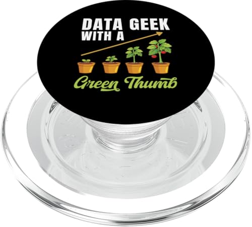 Gardening Data Scientist Analyst Programmer Gardener Plant PopSockets PopGrip for MagSafe