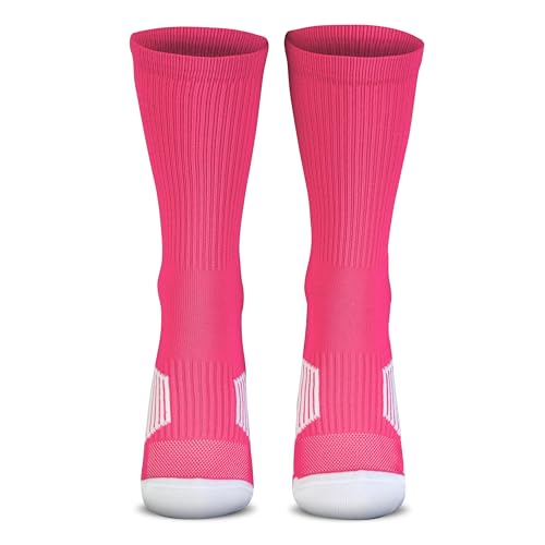 ChalkTalkSPORTS Custom Team Socks - Pink Number Socks | Choose Your Number3