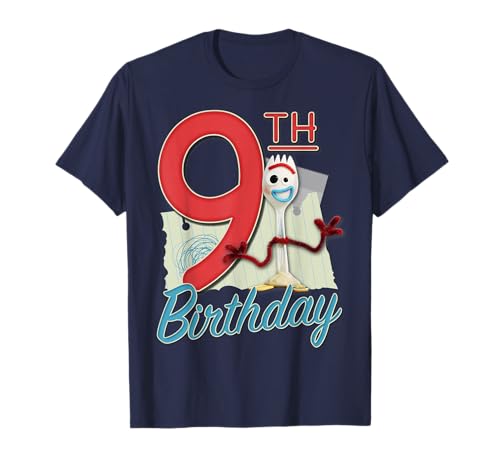 T-shirt 9 ans Toy Story durable pour enfant fan du film Forky