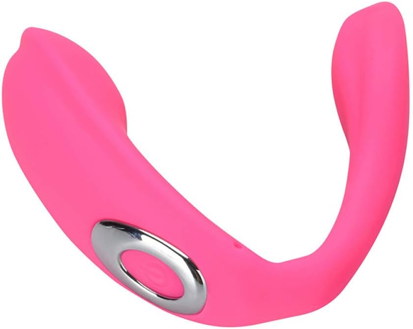 JBCDHGH Doble Vibrador Tipo U Vibrador Enchufe Anal Clítoris ...