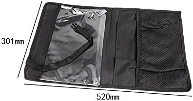 Car Back Seat Organizer – Auto Backseat Touch Screen Tablet iPad Holder for Kids To Keep Them Entertained & Happy, Multi-Pocket Travel Trash Storage Magazine Holder Hanging Car Seat