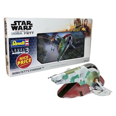 Revell Boba Fett's Starship Model Kit Cover