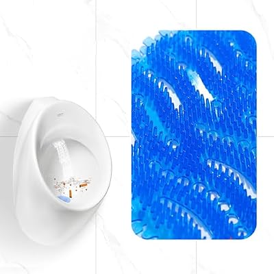 12 Pack Urinal Screen Deodorizer Scented Anti-Splash Urinal Cakes Urinal Mats Screens Deodorizer Fresh Pads for Toilet Bathroom Office School Restaurant (Red, Cherry)