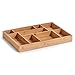 Produktbild Zeller Schubladen-Organizer, Holz, Natur, 44.5 x 32 x 5 cm