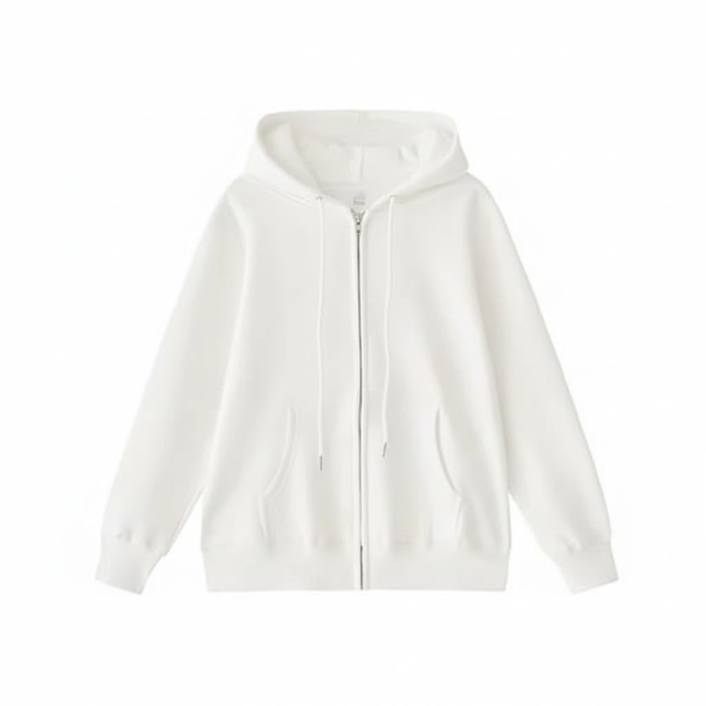 talitha fashion Women's Solid Zipper Hoodie Sweatshirt for Women | Front Zip-Up Casual Winter Wear Stylish Hooded Neck Fleece Zipper Hoodies for Winter-picture-25