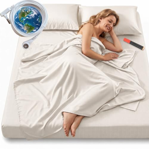 Grounding Sheet King, Organic Cotton & Silver