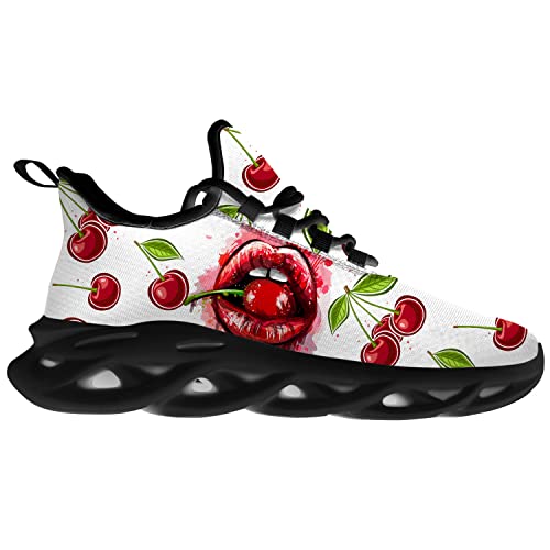 Lips Shoes for Women Running Shoes Athletic Sneakers Breathable Walking Tennis Shoes Gifts for Women Men3