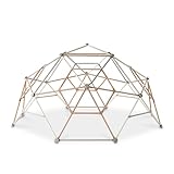 Prises d'escalade et tubes à structure légère offrent une prise solide. Le cadre extra robuste, galvanisé et revêtu de poudre, est résistant à la rouille et adapté à toutes les conditions climatiques.