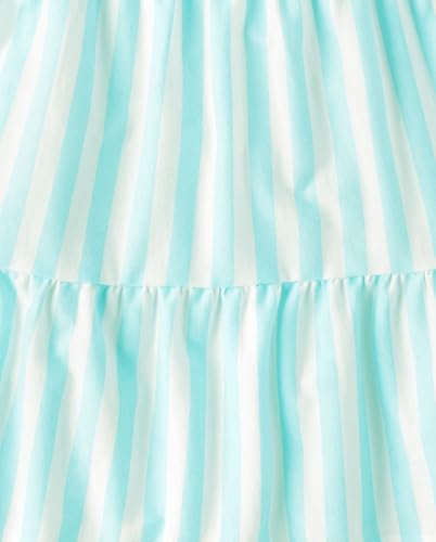 The Children's Place,Girls,Casual Everday Short Sleeve Dresses,Seagrove Stripe,X-Large2