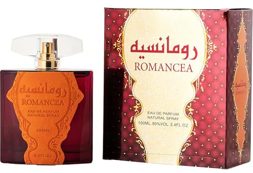 Ard Al Zaafaran. Romancea Eau de Parfum Spray for Unisex, 3.4 Ounce