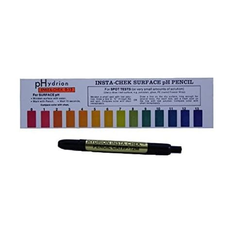 Micro Essential Lab 1211U13EA P-12M Hydrion Insta-Chek Surface pH Pencils, 0-13 pH Cover