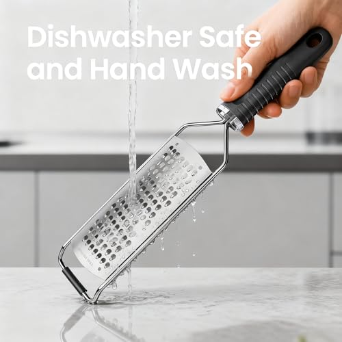 Rallador de acero inoxidable con mango antideslizante miniatura 3