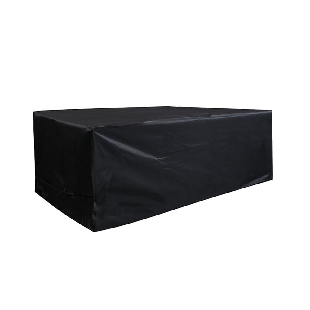 WJJKJH Outdoor Patio Furniture Cover, Durable 420D Oxford Fabric, Waterproof Windproof Protection for Sofa, Dining Table & Rattan Sets(270x180x89cm)