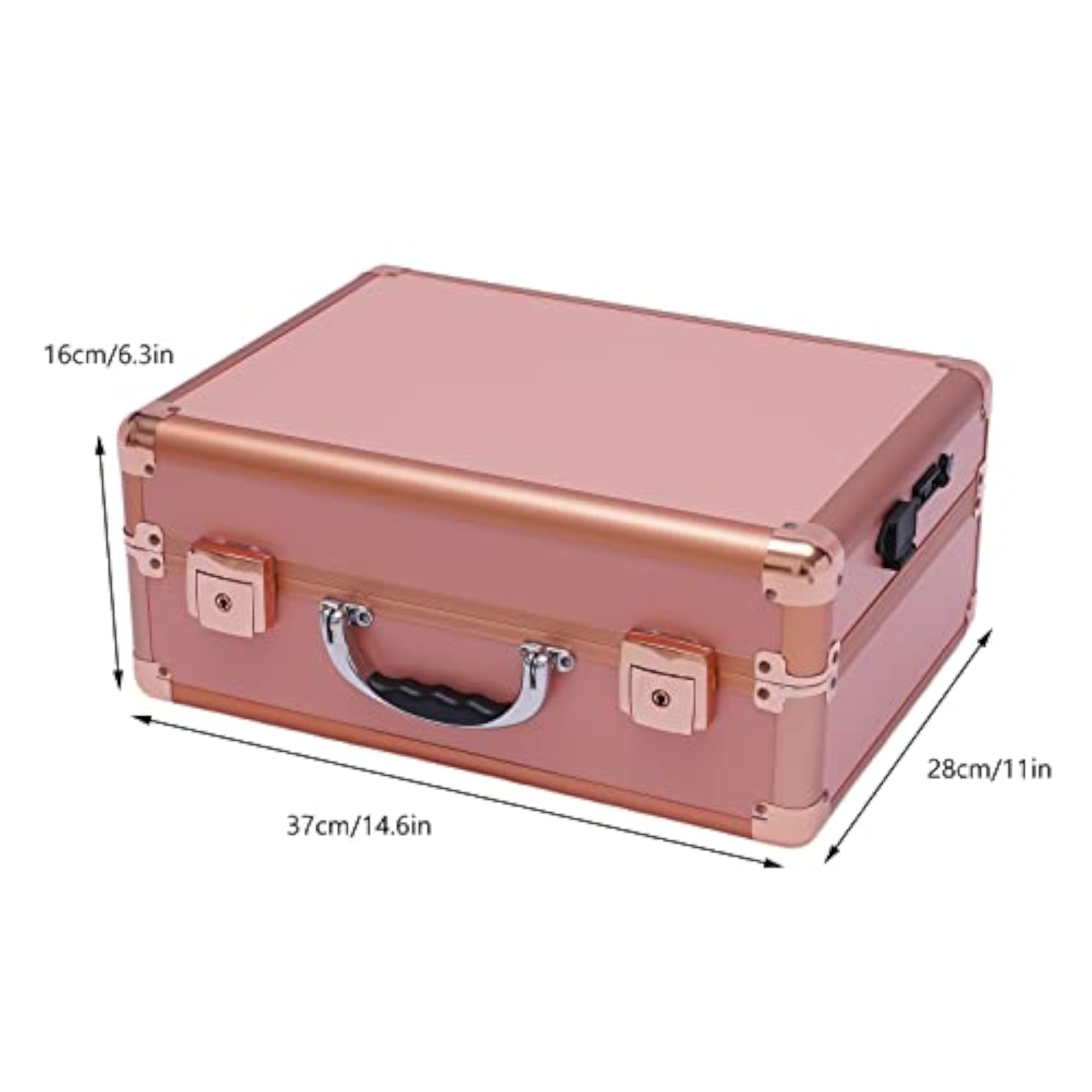 Makeup Train Case with LED Lights