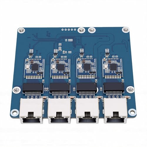 Carte Ethernet Gigabit 4 ports Jectse plug and play sans pilote pour une connexion réseau fluide