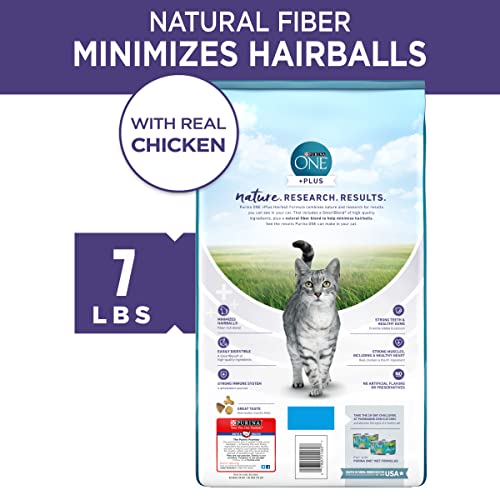 Purina One 017800012607 Natural Cat Food For Hairball Control thumb #5
